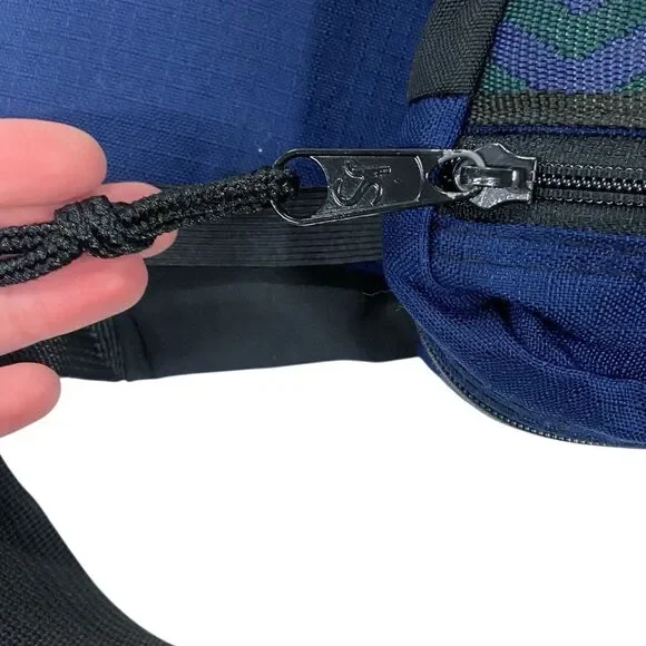 Vintage JanSport Outdoors Belt Bag 2 Bottle Holders Zippered Pockets Rare 90’s - Picture 12 of 12